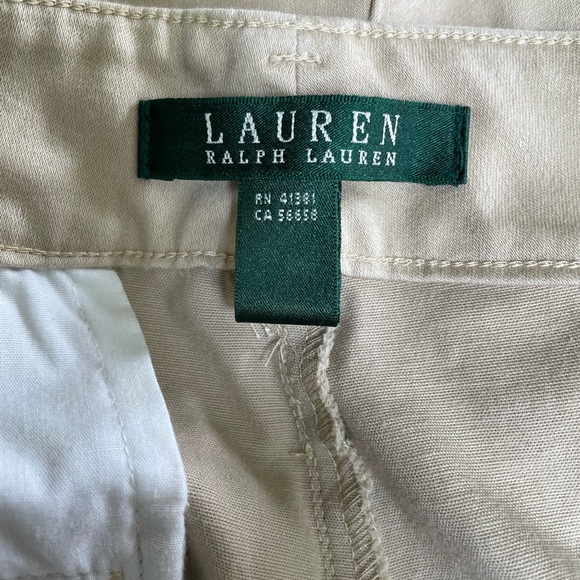 Lauren Ralph Lauren Capri Pants Light Khaki – Size 12 NEVER WORN - Picture 7 of 9